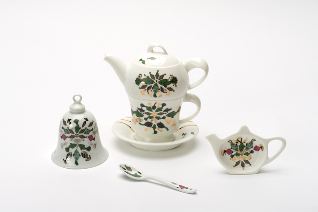 Set de ceai Pestisorul auriu